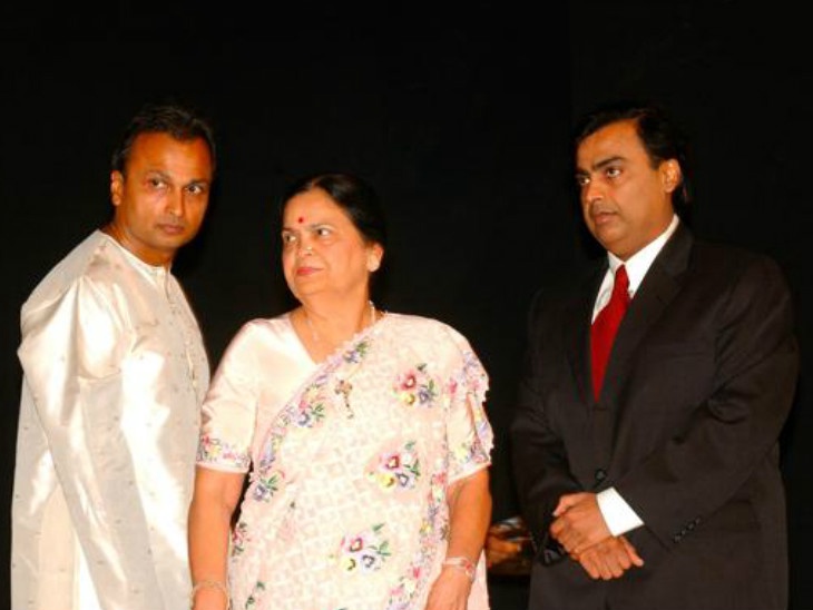 Kokilaben reunite of Anil and Mukesh