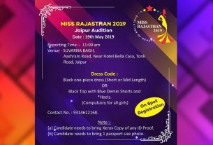 Miss Rajasthan auditioned