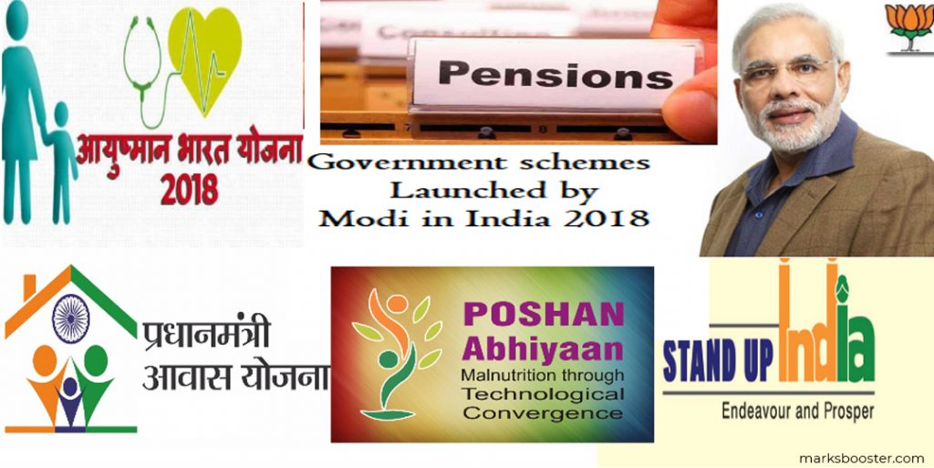 Modi’s government schemes
