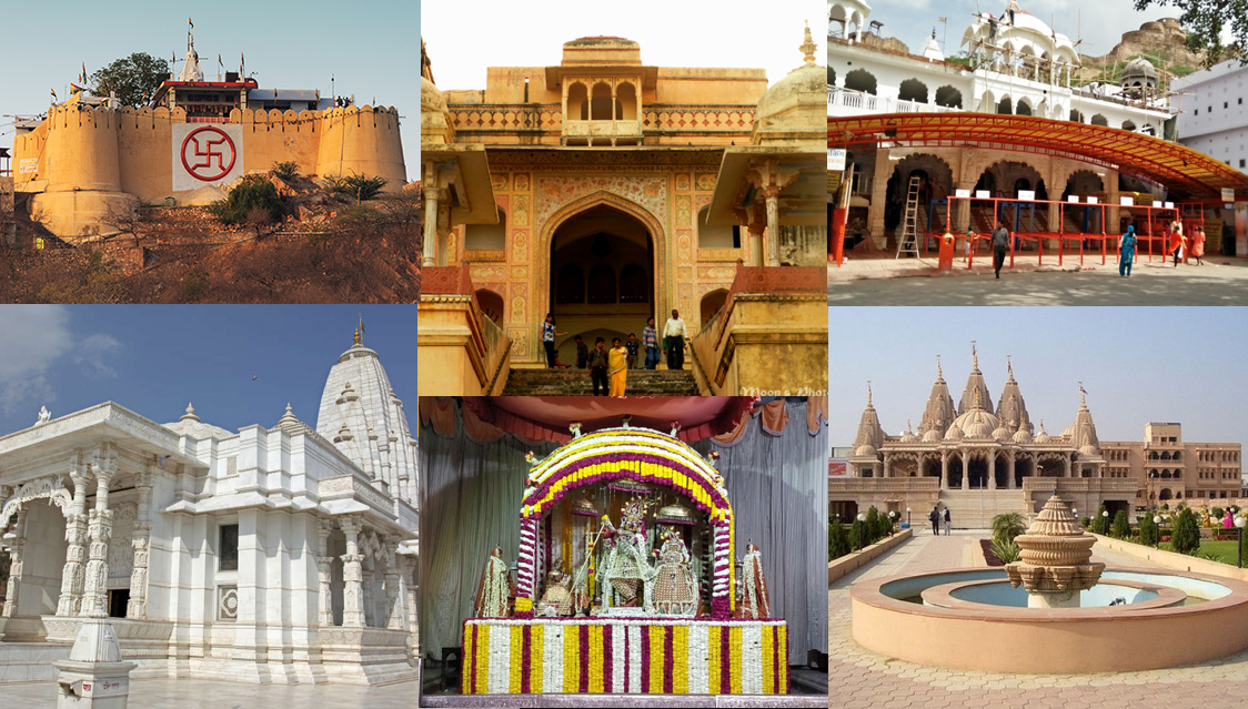 Heritage temples in Jaipur