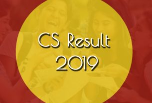 cs result 2019