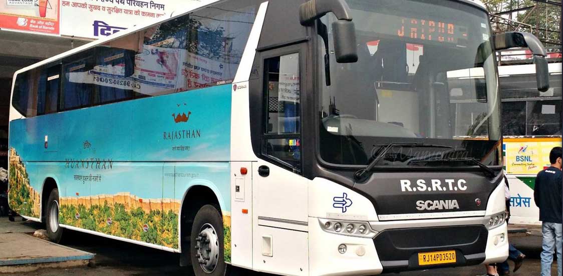 Rajasthan State Roadways luxury buses