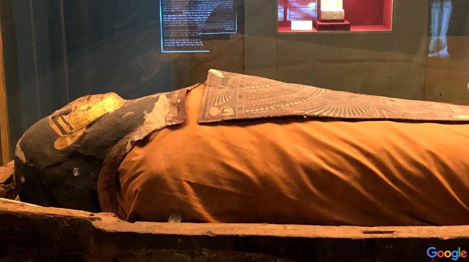 Mummy in Jaipur museum