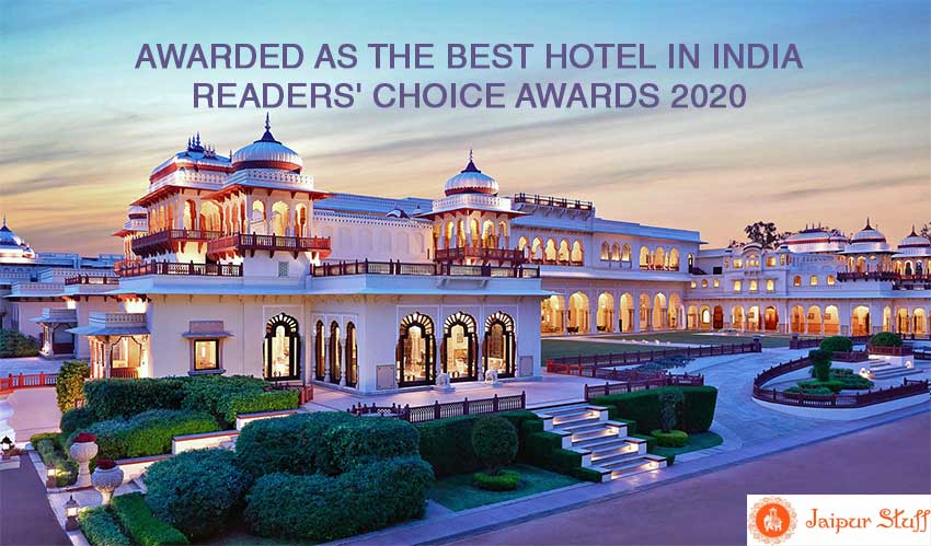 Hotel Rambagh Palace awarded as the best hotel in India 2020