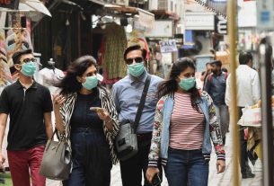 Rajasthan imposes a law of wearing face masks in public
