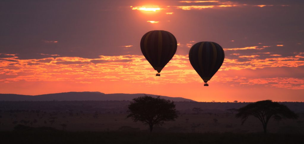hot air balloon safari in india