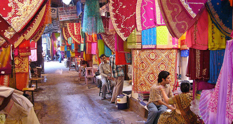 Best Jaipur Saree markets