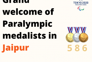 Grand-welcome-of-Paralympic-medalists-in-Jaipur