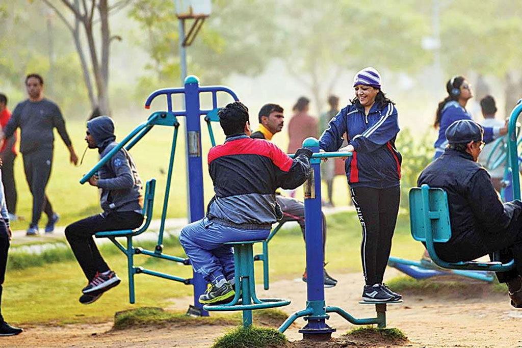jaipur-central-park-Open-air-Gym