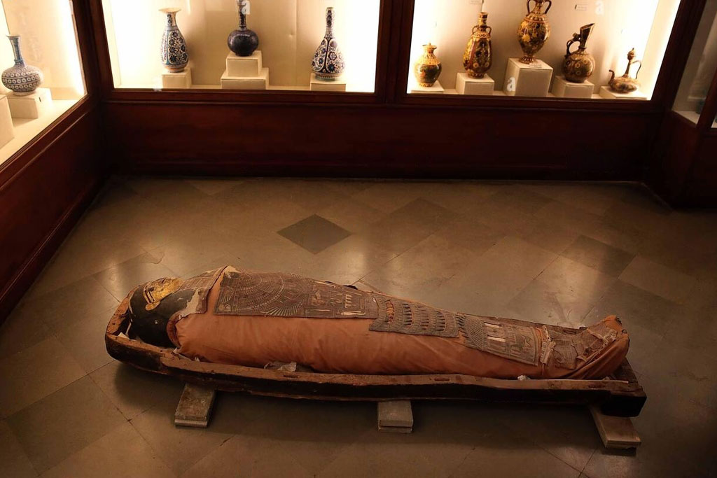 Egyptian Mummy kept in Albert Hall Museum