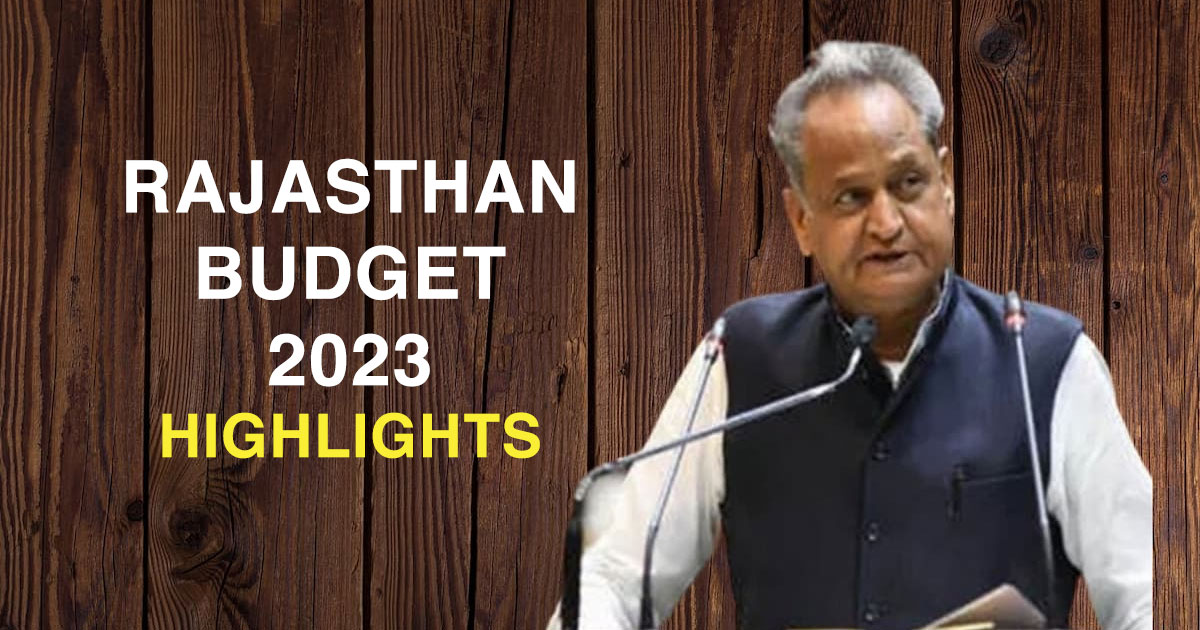 Rajasthan Budget 2023 Highlights