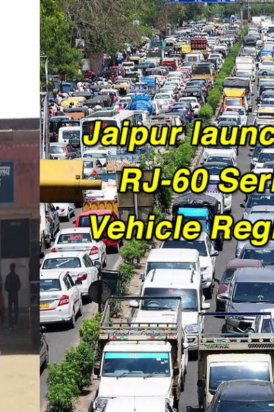 Jaipur launches new RJ-60 Series for Vehicle Registration