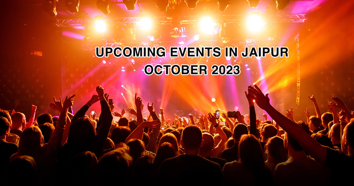 events in Jaipur October 2023