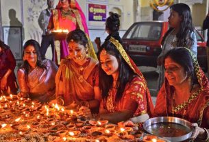 Diwali-like celebration in Jaipur on Ram temple inauguration