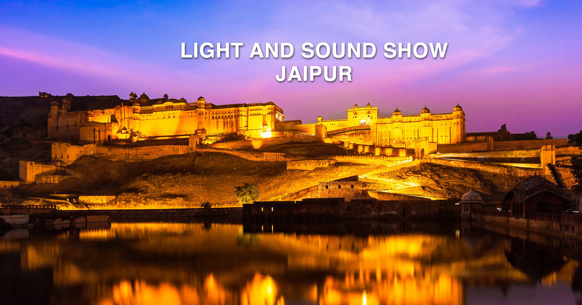 Light and sound show Jaipur