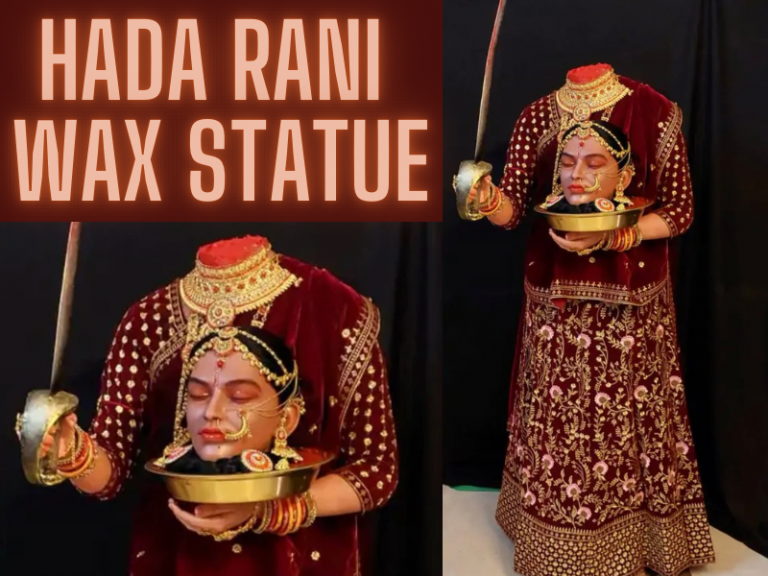 Wax statue of Haadi Rani released at Wax Museum of Nahargarh - Jaipur Stuff